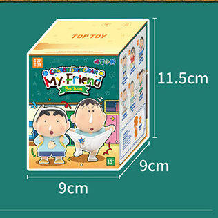 Crayon ShinChan My Friend Bochan Series Cute Anime Figure Model Desktop Ornament Surprise Toy Birthday Gift