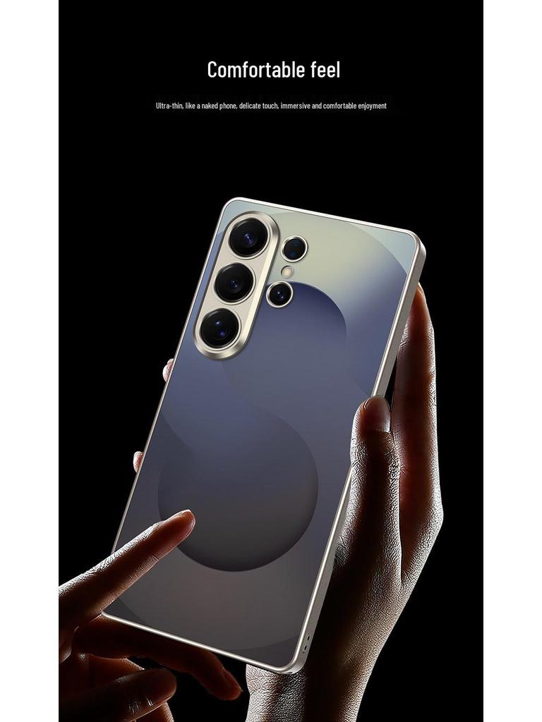 Модный чехол для телефона Samsung S26 Ultra с ощущением кожи, 5G