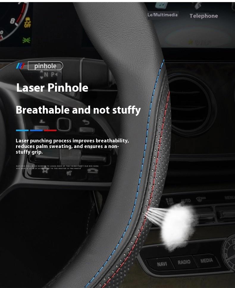 Для Mitsubishi Outlander Pajero Asx Colt Lancer EX Evolution X L200 Triton RALLIART Delica Eclipse Автомобильный чехол на руль