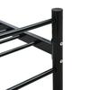 Double Bed Frame in Black Metal 200*200 cm