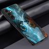 Hot game Mortal Kombat pattern Phone Case For Samsung Galaxy S25 S24 S23 S22 S21 S20 Plus Ultra Note20 Soft Black