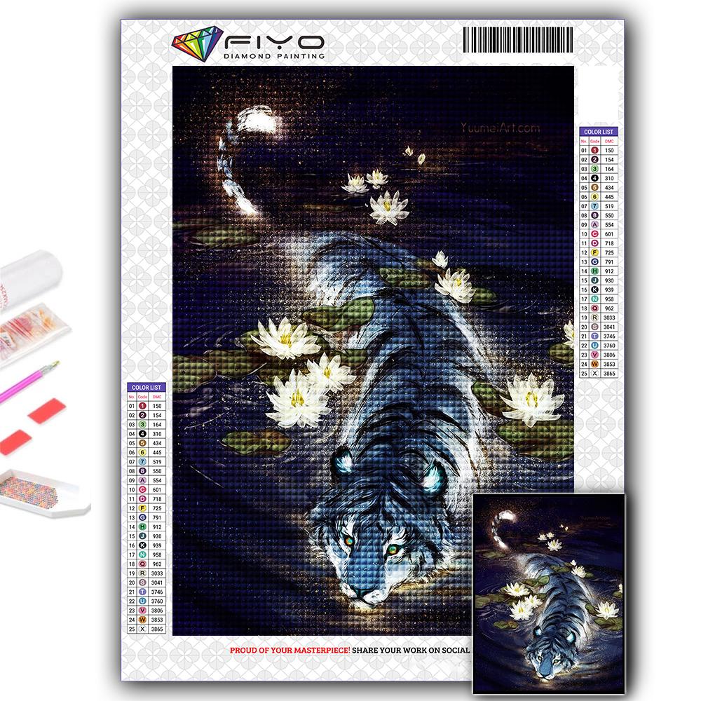DIY 5D алмазная живопись свирепые животные набор для вышивки крестом полная дрель вышивка мозаика художественная картина стразы подарок