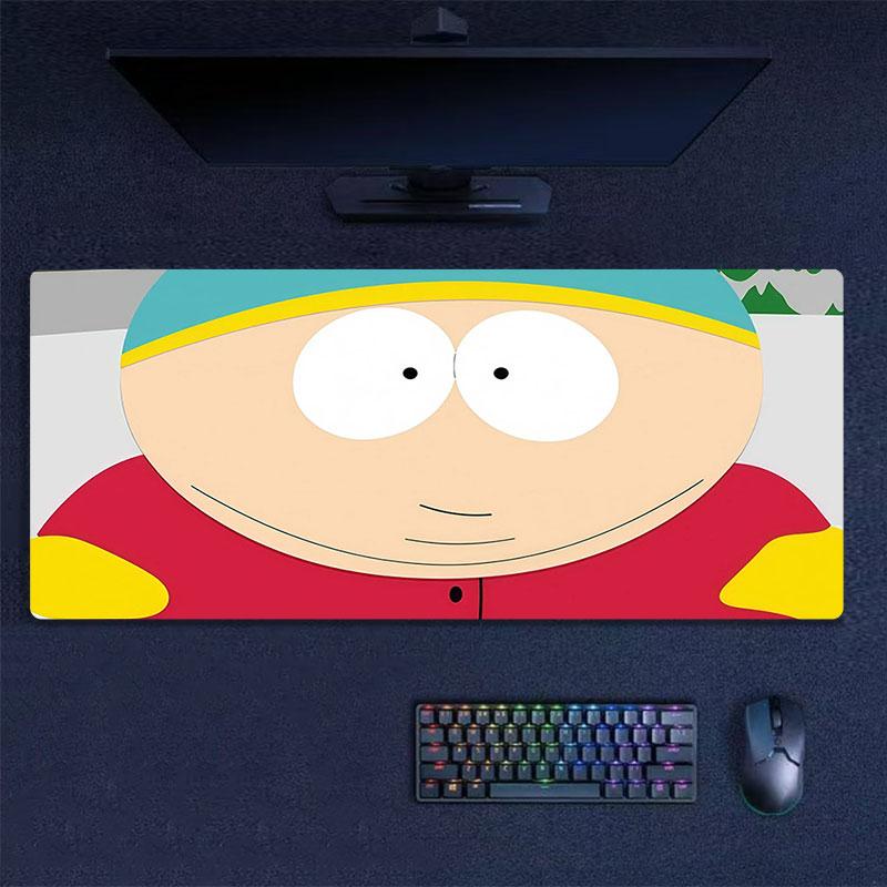 Eric Mouse Pad, Large Gaming Desk Mat, Non-slip XXL Mousepad for Laptop & Tablet, Mini PC Playmat with Stitched Edges
