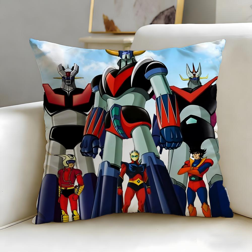Классический меха-аниме UFO Robo Grendizer Наволочка Мягкая Легко стирающаяся Наволочка Универсальная для Дивана Кровати Путешествий и Офиса