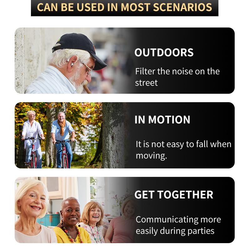 Слуховые аппараты, мини-усилитель звука, цифровые перезаряжаемые беспроводные наушники, невидимые уши, инструменты для регулировки первой помощи