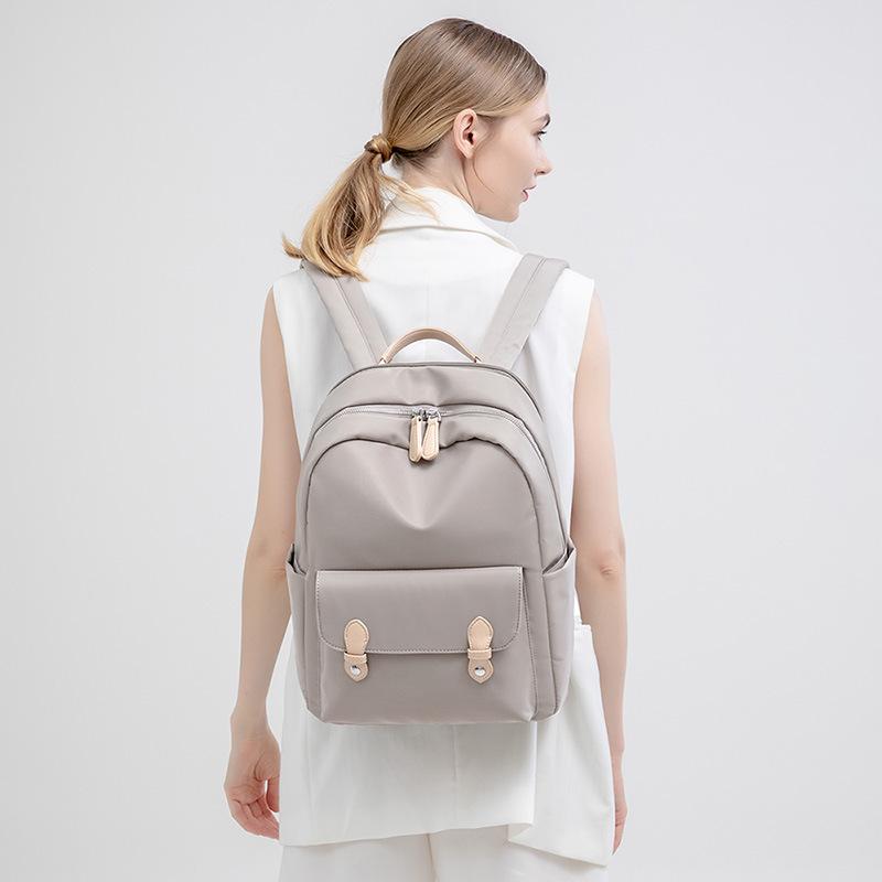 Модный деловой рюкзак для поездок на работу, женская сумка для компьютера, рюкзак большой вместимости из ткани Оксфорд