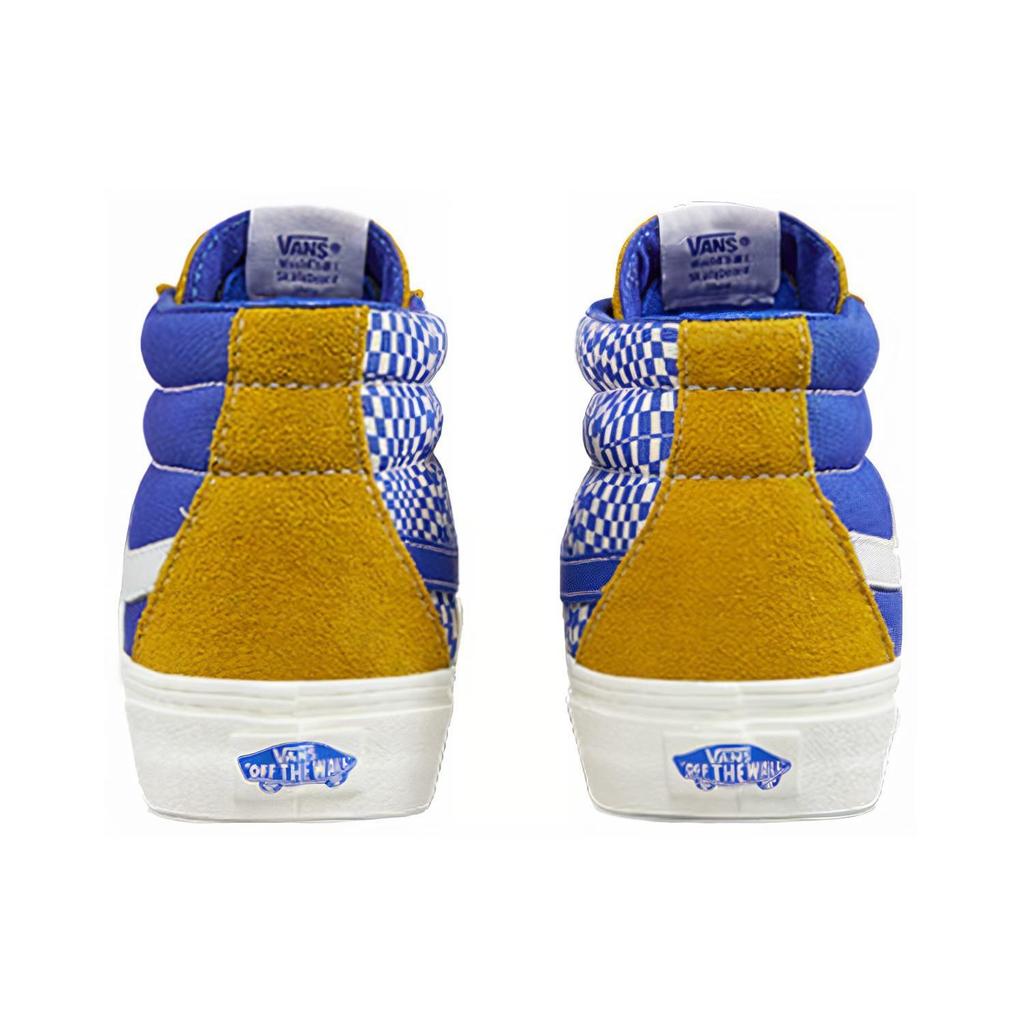 Vans SK8 Mid Желто-синий Пэчворк Унисекс 'Желто-синий' VN0A391FTEU