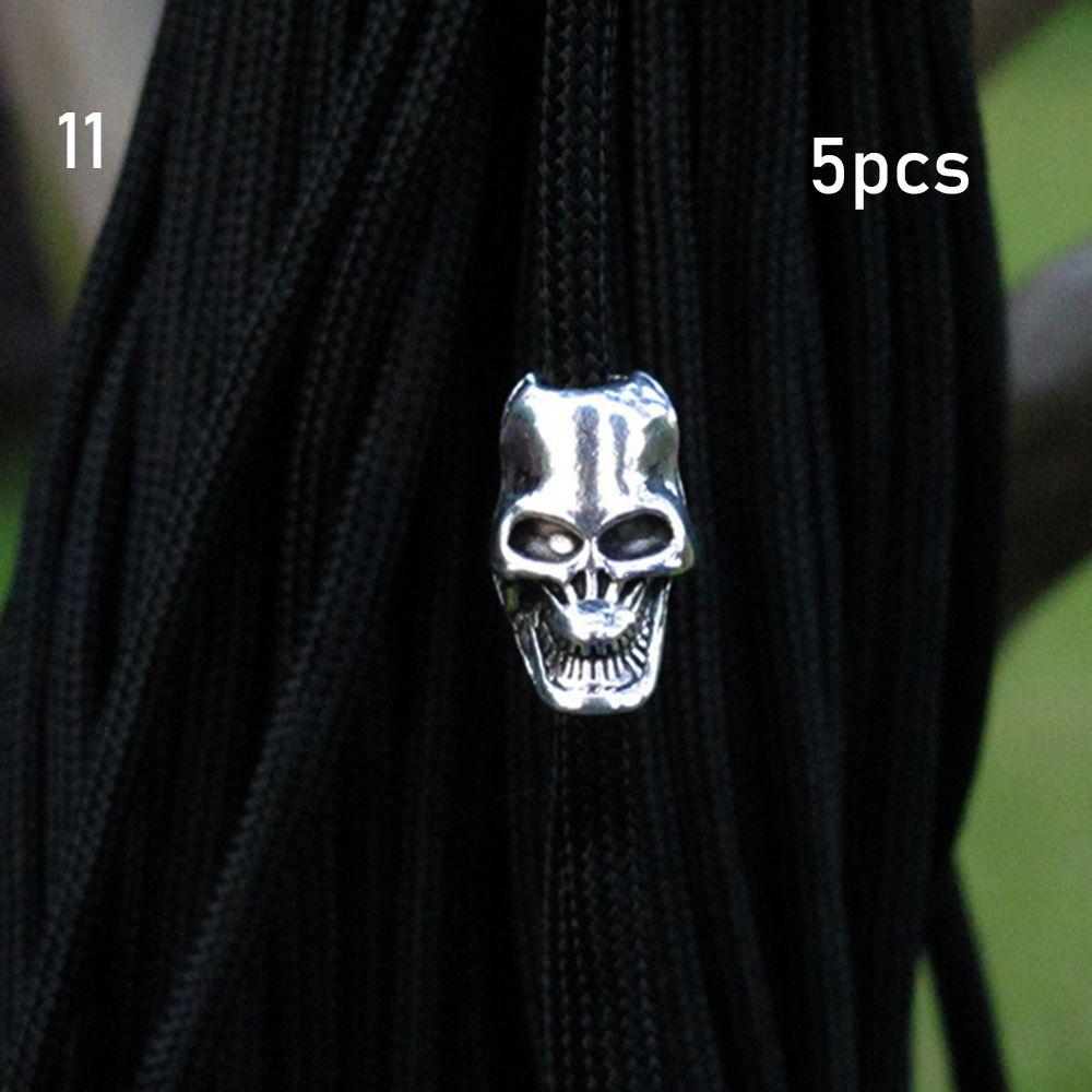 Пряжка Металлические подвески Череп Паракорд Браслет Аксессуары Бусины Паракорд Нож Ремешки Украшения
