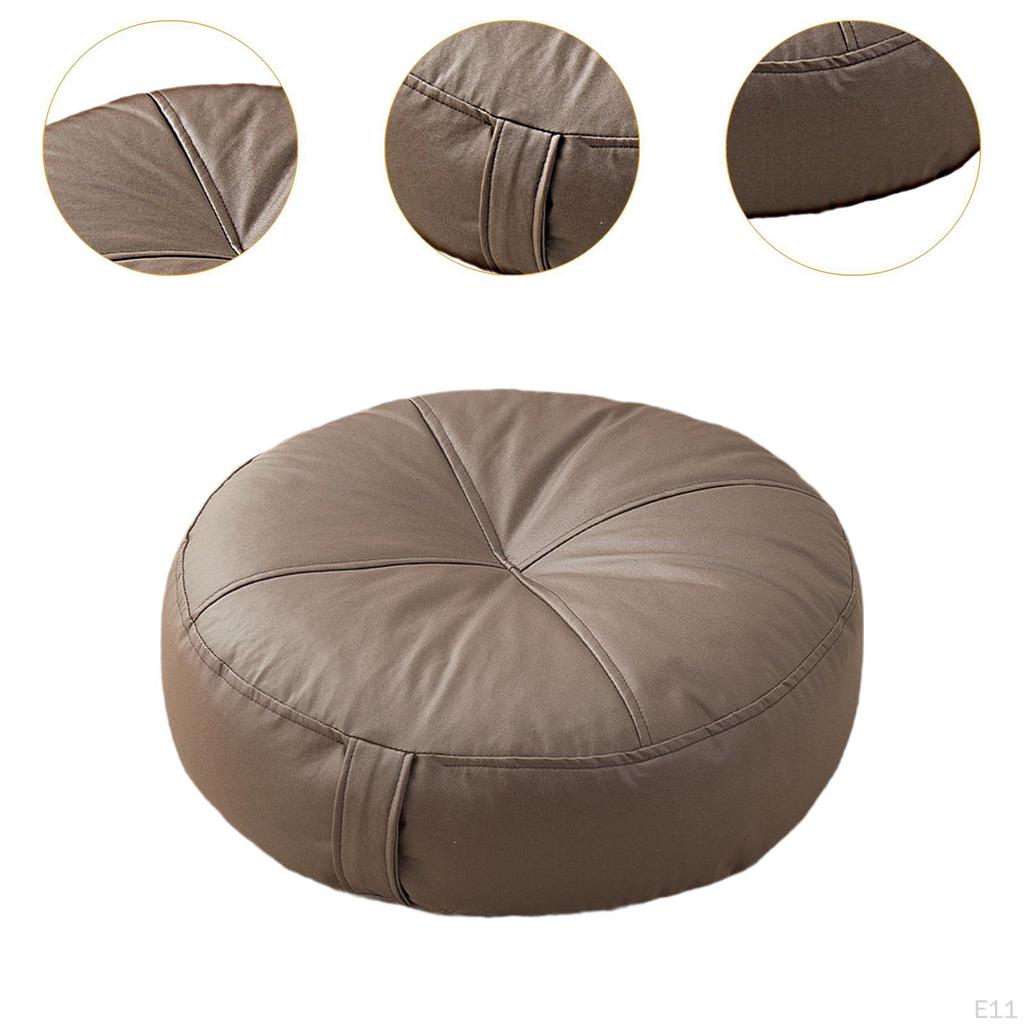 Круглая напольная подушка для домашнего сидения и отдыха