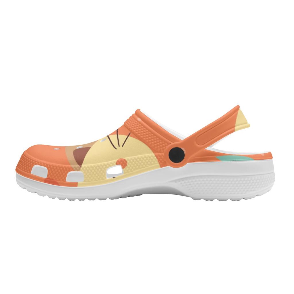 Cute Pattern EVA Clogs for Women Men Easy Clean Lightweight Slip On Casual Shoes Soft Sole Summer Sandals Summer Daily Wear