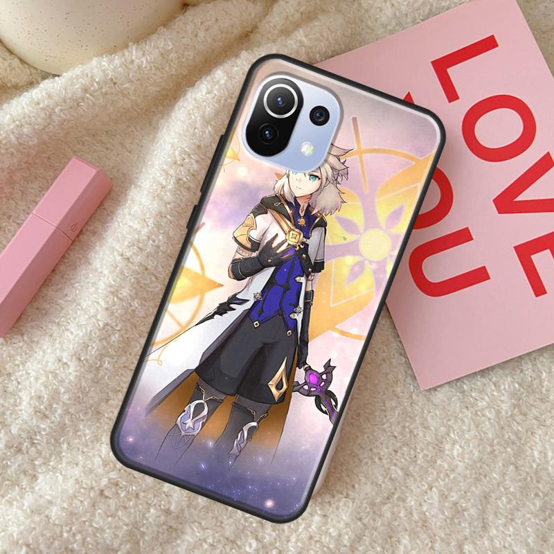 Чехол Smug Albedo Genshin Impact для POCO X4 Pro F1 F2 F3 X3 GT M3 M4 X3 Pro, чехол для Xiaomi 11T 12 Pro 11 Lite