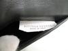 Оригинальный черный кожаный держатель для визиток BOTTEGA VENETA Intrecciato #885 Восстановленный