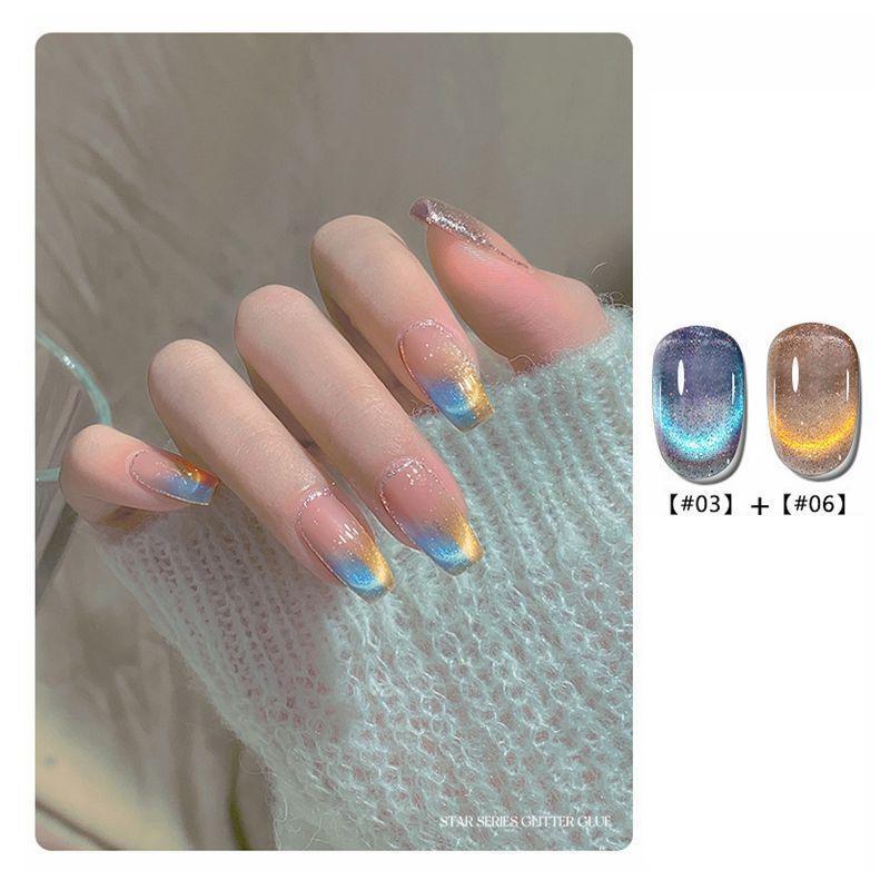 8 мл 9D Cat Магнитный гель-лак для ногтей Soak Off Gel Nail Art УФ-гель-лак