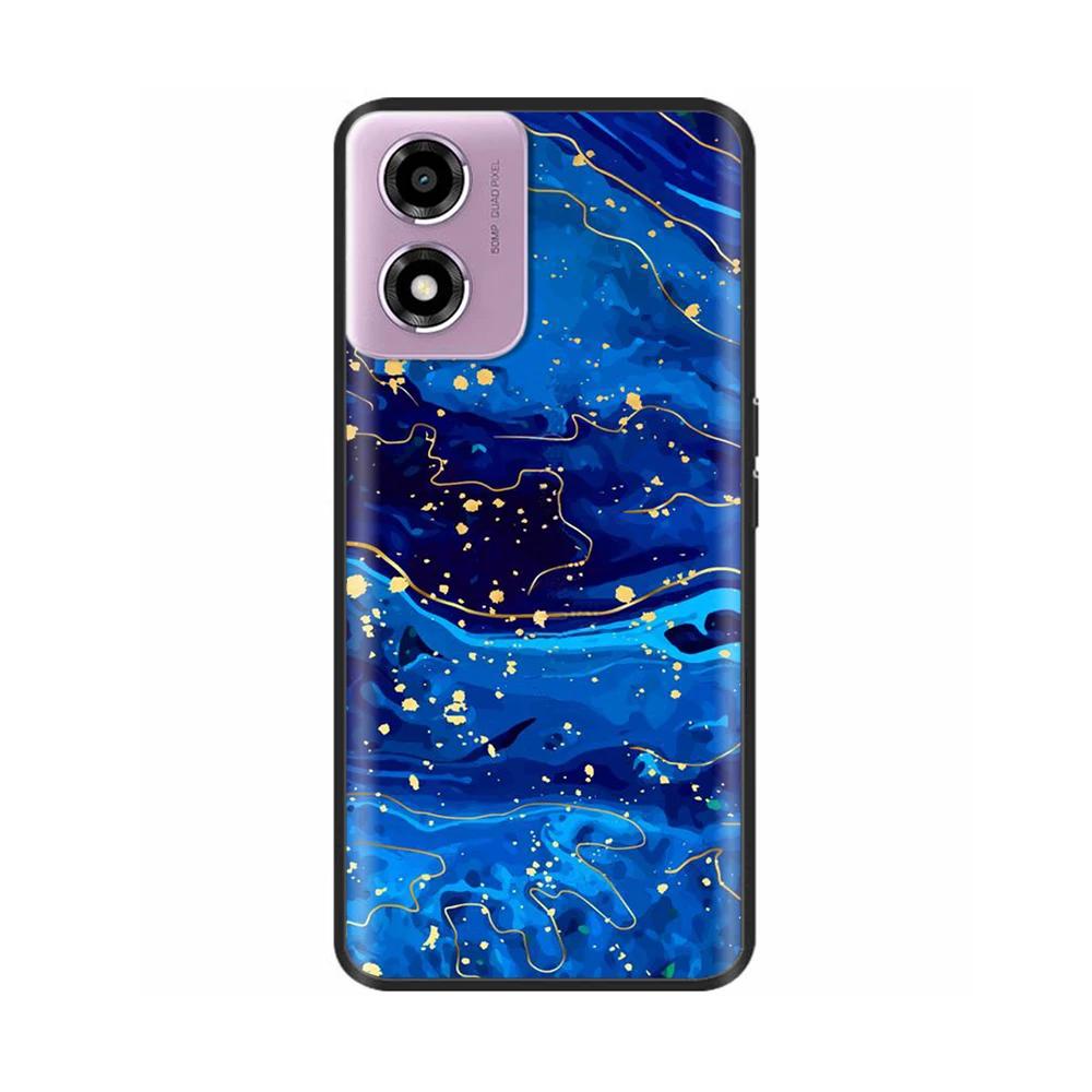 For Motorola Moto E14 Case Luxury TPU Soft Silicone Phone Cases Cover For Moto E13 E MotoE14 E 14 Shockproof Lovely Bumper Coque