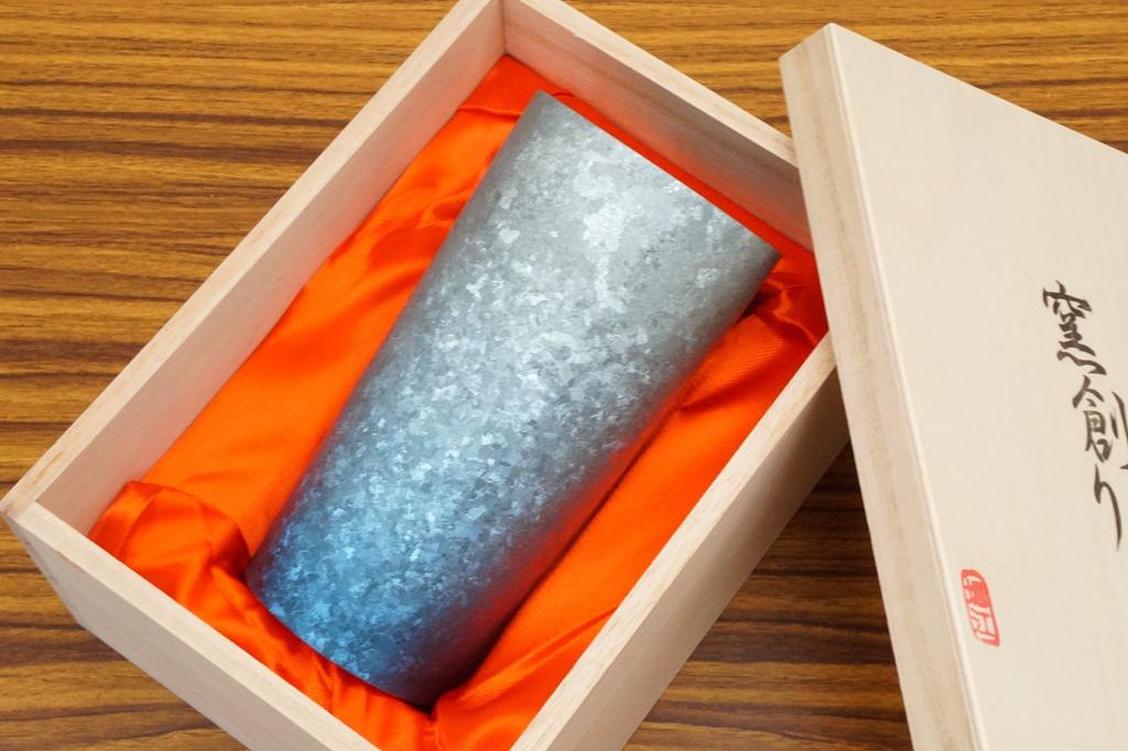 HORIE Сделано в префектуре Ниигата, титановая двойная барабанная печь, изготовлено премиум-класса, 350 куб. см, Chugu Torakuma Shoten, изготовлено на заказ, градиентный синий T08KM350GB Tsubame,