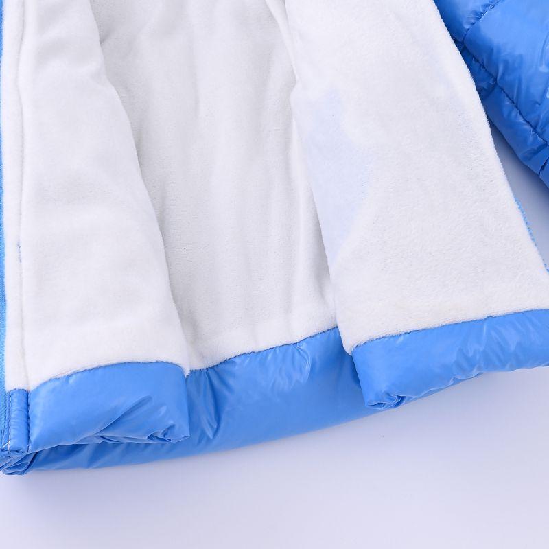 Зимняя теплая ветрозащитная куртка с капюшоном средней длины для девочек 4-12 лет