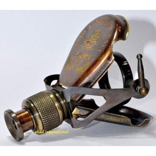 Морской антикварный латунный бинокль, монокуляр, винтажная подзорная труба, морская опера