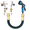 Garden Hose Expandable Water Hose with Spray Nozzle Lightweight Flexible Garden Hose for Watering Cleaning