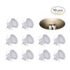 10PCS LED Deck Light 0.6W 500LM SMD2835 Small Recessed In-ground Underground IP67 Waterproof