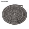 8/16/18мм Уплотнительный шнур для камина, уплотнительный шнур, дверца дровяной печи, стекловолокно, высокотемпературный уплотнительный шнур, замена