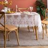 Французский Пасторальный Белое Кружево Нейлон Ажурный Фото Ресницы Роза Кофейный Столик Скатерть для Обеденного Стола Свадебное Украшение