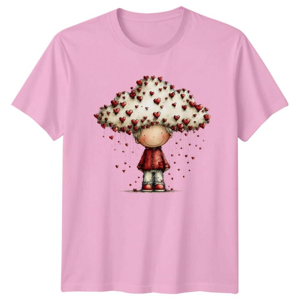 Hearts Love Valentines Day Unisex TShirt Graphic Tee