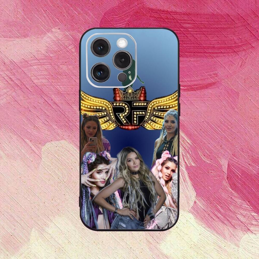 Q-Королева Фلو La Reina Del Flow-ES Чехол для телефона для iPhone 17, 16, 15, 14, 13, 12, 11 Plus, Pro Max, Другие Мягкий черный чехол