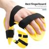 Five-finger Resting Position Finger Plate Integrated Molding Elastic Adjustable Finger Separation Fixed Training Splint Small Equipment