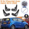 Брызговики для Chevrolet Aveo Хэтчбек T300 Sonic 2012~ Аксессуары Holden Barina 2018 2014 Грязезащитные щитки Колеса Крыло