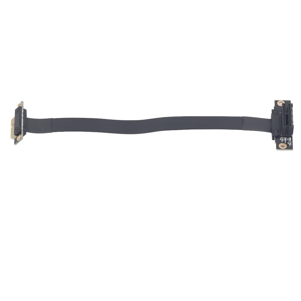 Удлинительный кабель PCI E 3.0 1X to 1X 8 Гбит/с 20 см, 90 градусов, прямой угол, удлинитель PCI E 3.0 1X для