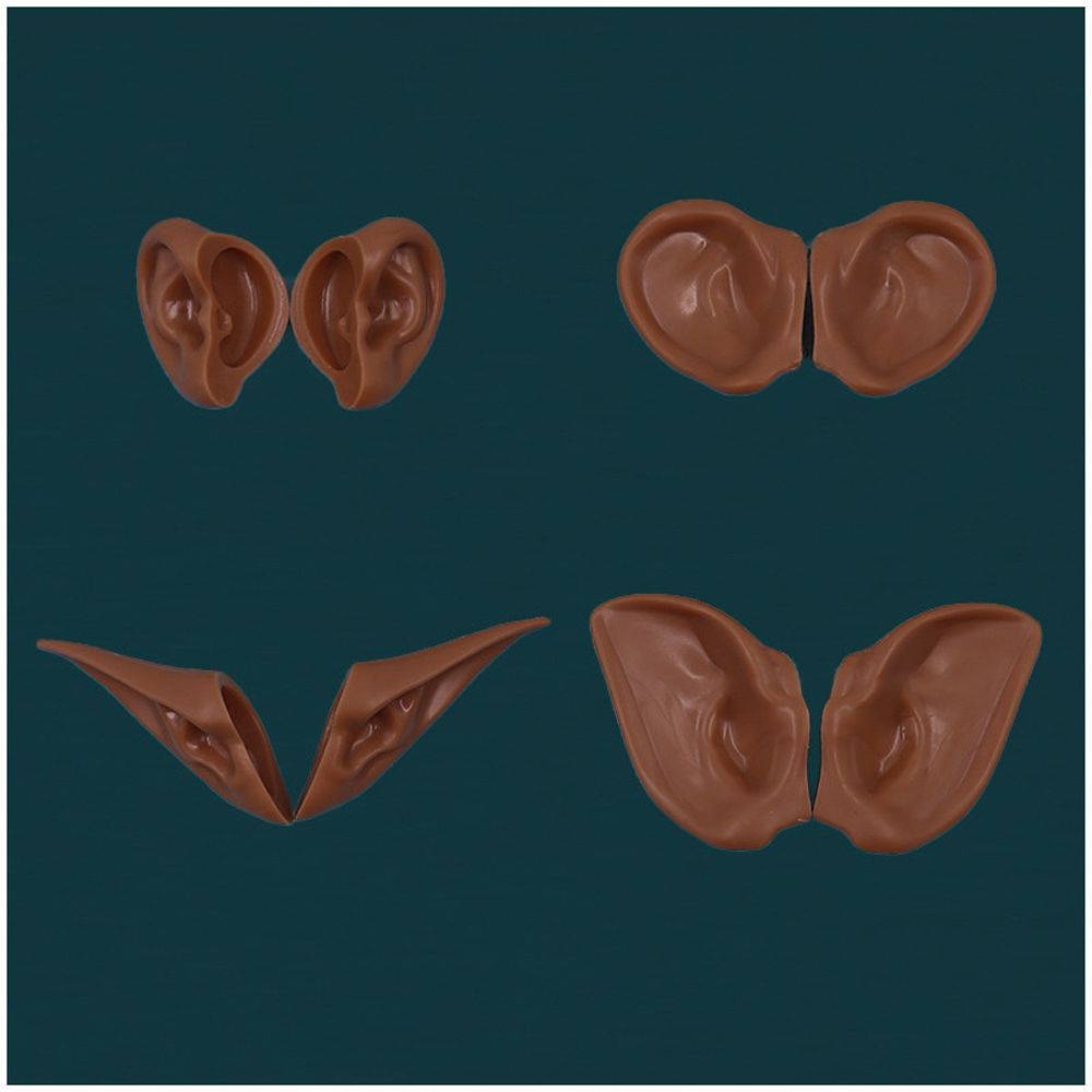 Аксессуар Натуральные Эльфийские Уши Искусственные Уши Загар Темные Кукольные Уши Игрушечные Уши ЛЕДЯНЫЕ Игрушечные Уши Уши Куклы Блайз