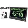 11.6 Inch Digital Calendar Alarm Day Clock 12 24 HR AM PM Date and Day 5 Alarm Digital Clock for