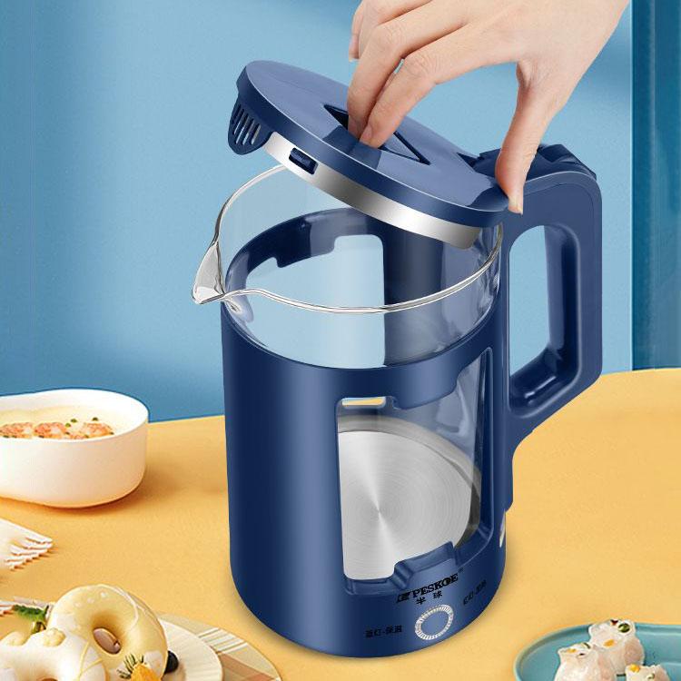 Стеклянный электрический чайник, бытовой большой емкости из нержавеющей стали, встроенный автоматический чайник с кипящей водой с постоянной температурой