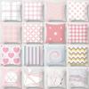 Pink Print Decorative Pillowcase Living Room Office Ornaments Home Pillowcase