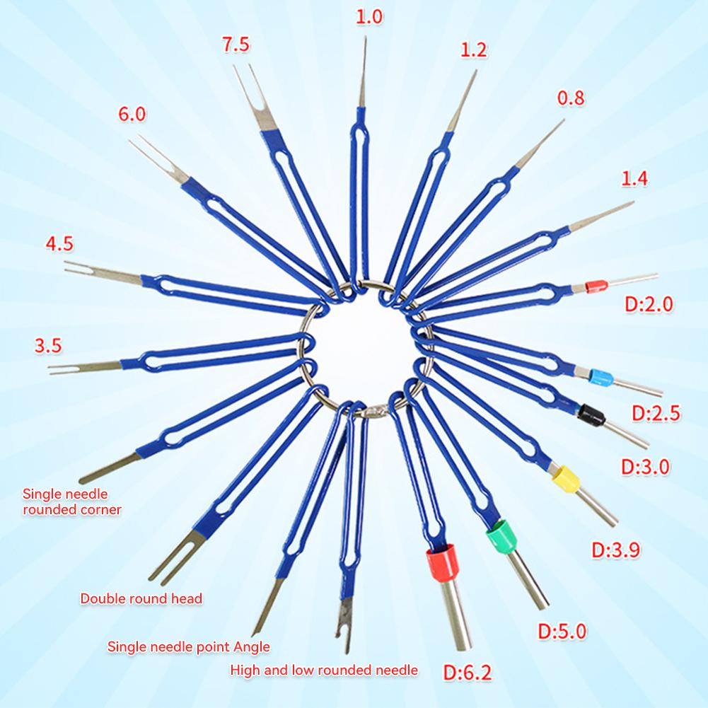 Car Wire Terminal Removal Tool Kit Depinning for Electrical Connector Pin Removal Tools #469961