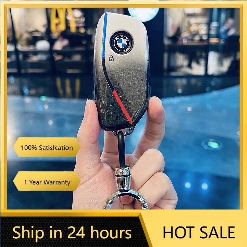 BBYX8 New 2025 Car Key Shell housing For BMW I7 X7 735i 740i G07 LCI IX I20 X1 U11 7 Series G70 G09 XM U06 G81 Key Case Bag accessorie