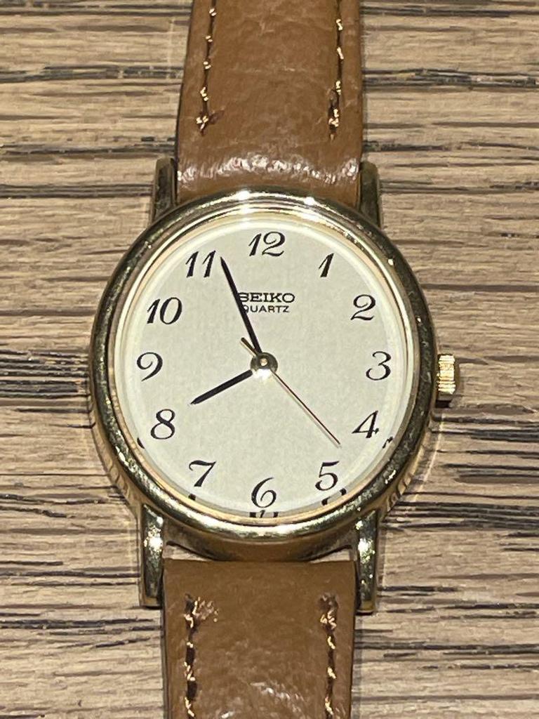 [USED] Seiko Quartz Women's Watch, Gold, Trial Wear Only