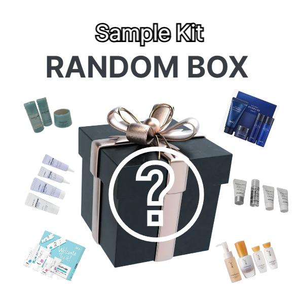 КОРЕЙСКИЙ КОСМЕТИЧЕСКИЙ СЭМПЛ РАНДОМ - Загадочная коробка с уходовой косметикой K-Beauty (3 варианта)