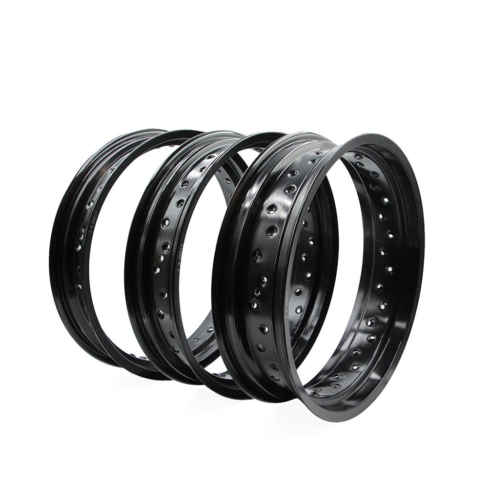 Motocross 17 inch Aluminum Wheel Rims Motorcycle Dirt Bike 36 Spokes Holes 3.00-17"/3.50-17"/4.25-17" Front/Rear Wheels Hub
