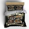 Coffee-themed graphics, "Brew 22". Bedding sets Duvet cover sets Duvet covers Pillowcases(1* Duvet Cover 2* Pillowcases without duvet insert)