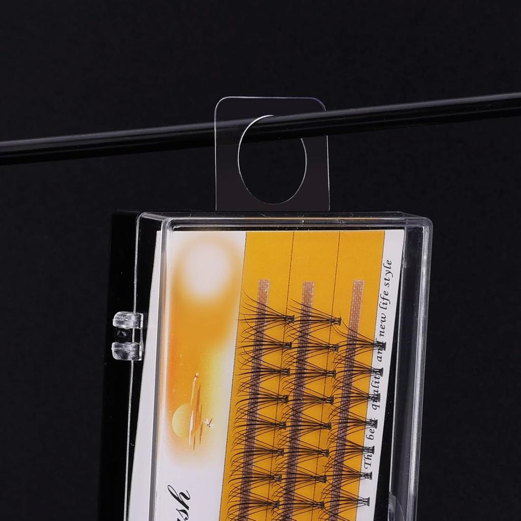 32×22 mm Hanging Tabs Round Hole, 300 Pieces Transparent Euro Hole Hangers for Products Self-Adhesive Hangers Ultra Strong Adhesive Hang Tag for