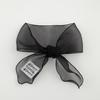 Eireve ORGANZA SEE-THROUGH SCARF_BLACK