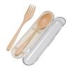 Nagao Wooden Cutlery Set 2P A-52/53
