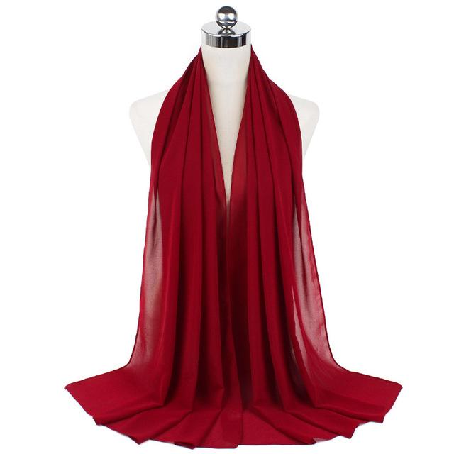 Muslim Women Bubble Crinkle Summer Thin Veil Hijab High Quality Solid Color Soft Long Shawls Foulard Islamic Arab Headscarf New