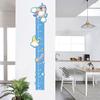 Baby Growth Chart Wall Sticker Peel Stick Adhesive Bedroom Play Room Nursery Cartoon Animal Children Height Measurement Ruler Decal