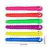 12/24Pcs Colorful Soft Caterpillars Kids Birthday Party Favors Pinata Filler Stretch String Fidget Toys Halloween Christmas Gift