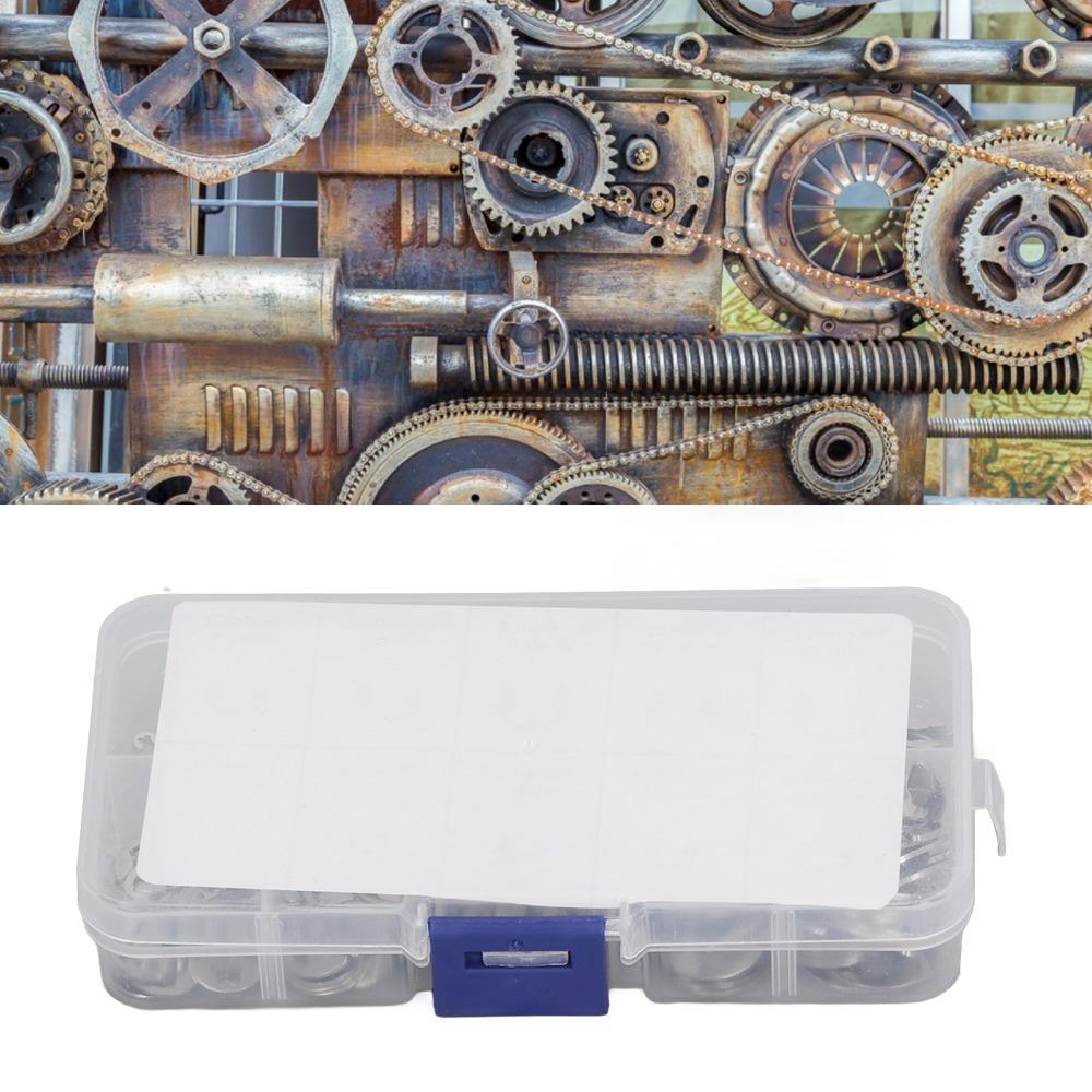 Stainless Steel E Clip Assortment Kit 304 Stainless Steel E-Clip Assortment Set For Gears