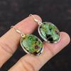 Copper Ruby Zoisite Gemstone Earring 925 Sterling Silver Earring Handmade Brand New Jewelry Hippie Earring Gift For Mom Ruby Zoisite Jewelry