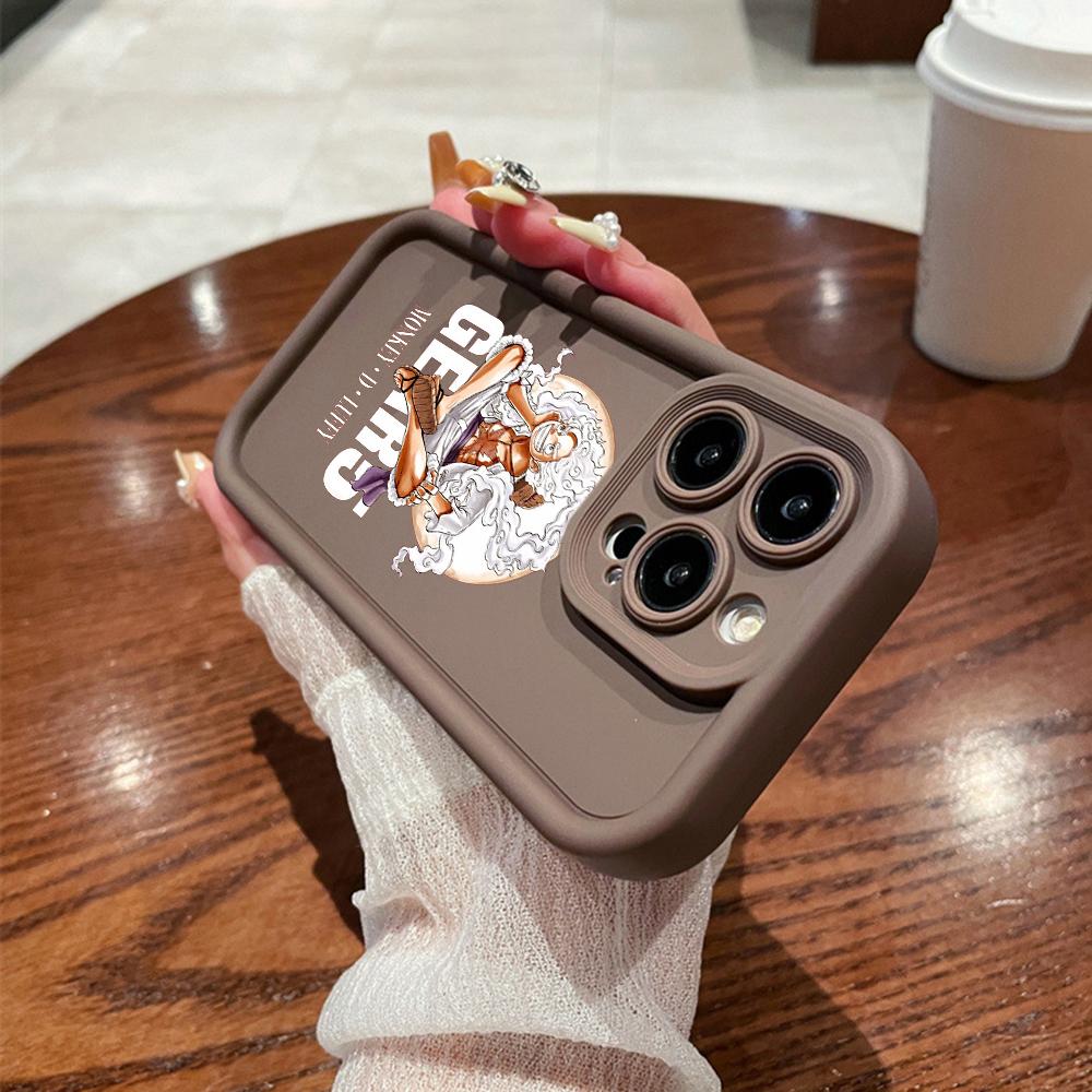 LZ28 One Piece Luffy Gear 5 силиконовый чехол для телефона SamsungA15 A35 S24 S23 Ultra S22 S21 Plus S20 FE A05 A06 A54 A55 A53 A14 M15 противоударный задний чехол