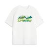 Li Ning Sports Life Collection T Shirt Men's Standard White Spring AHSV369-1